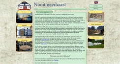 Desktop Screenshot of nooitmeerhaast.nl